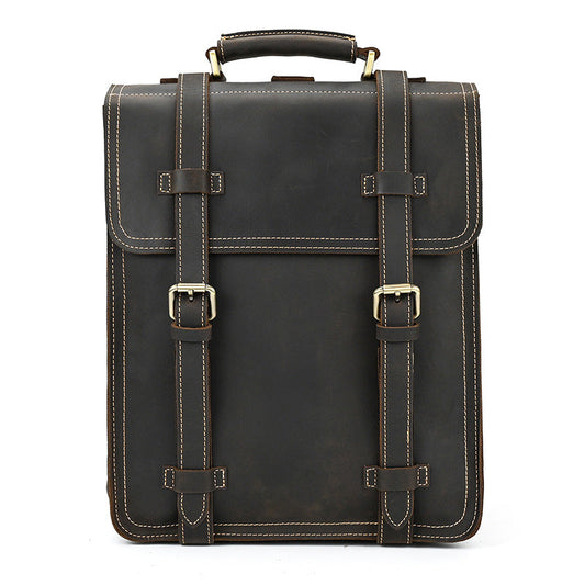 Damen Leder Rucksack 20L Evoria – Vintage Rucksack aus Echtleder