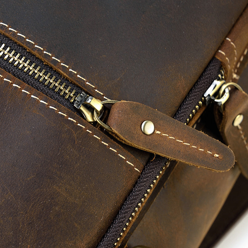 Leder Rucksack Backpack 14L Neravo – Vintage Leder Rucksack