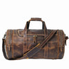 Große Ledertasche 41L – Vintage Weekender für Reisen & Alltag