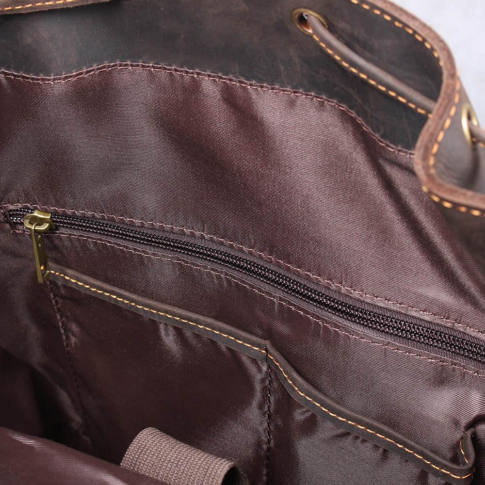 Leather Travel Backpack Ravenridge 25L – Vintage Lederrucksack Herren