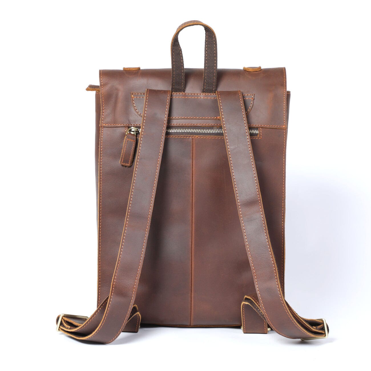 Vollnarben Leder Rucksack 15L Kapreo – Crazy Horse Vintage Backpack