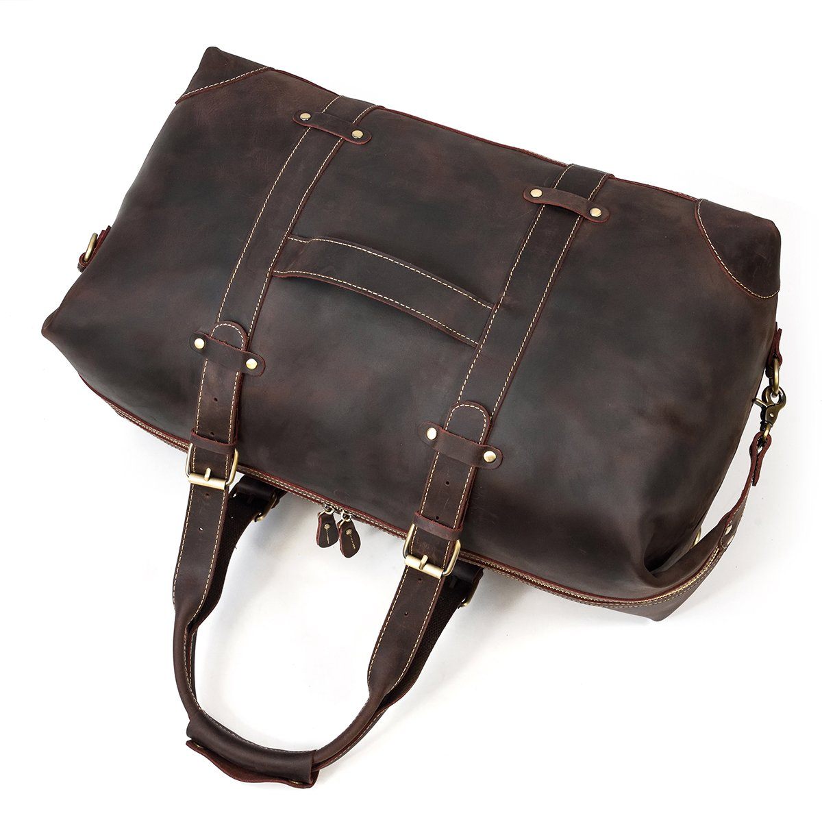 Reisetasche aus Leder 34L – Vintage Panamatasche für stilvolles Reisen