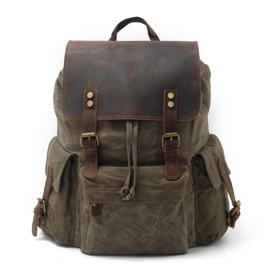 Robuster Canvas Rucksack für Alltag & Abenteuer – 27L