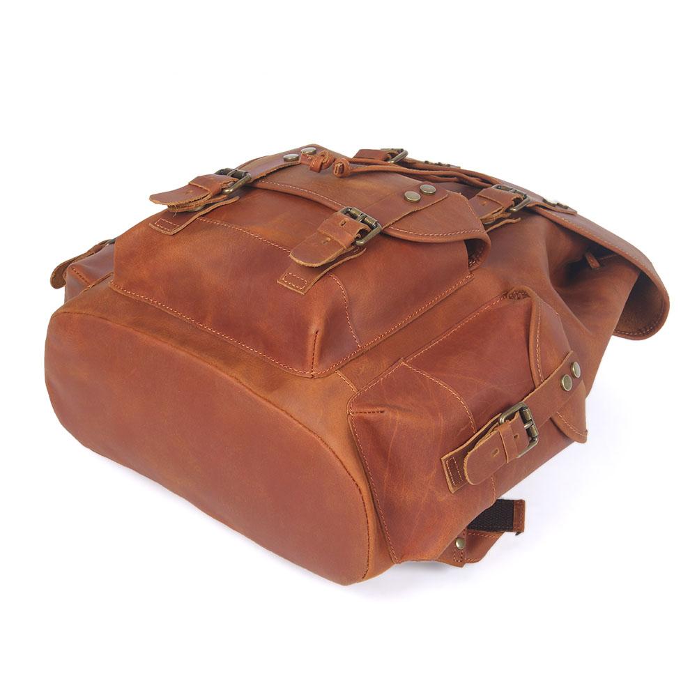 Leather Travel Backpack Ravenridge 25L – Vintage Lederrucksack Herren