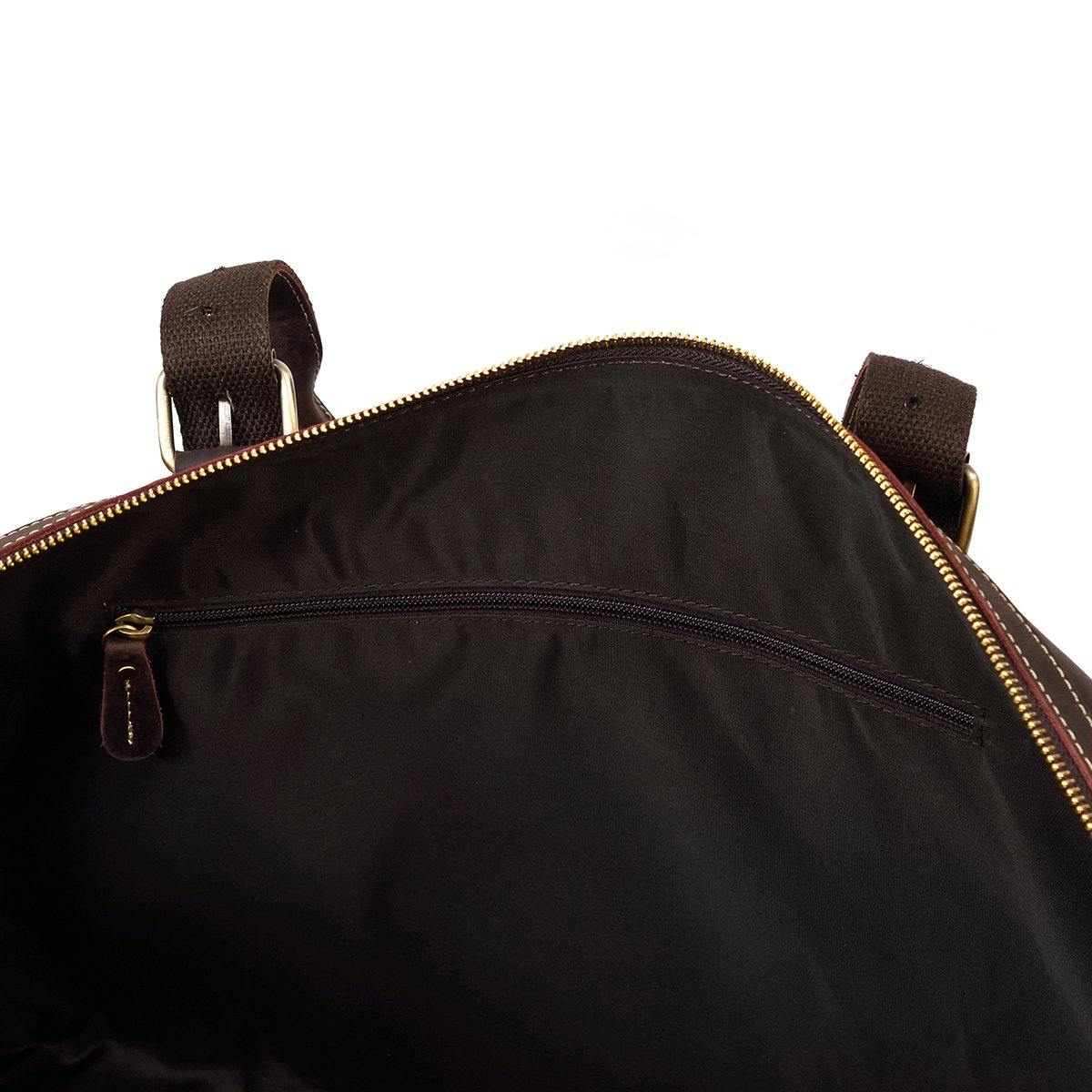 Reisetasche aus Leder 34L – Vintage Panamatasche für stilvolles Reisen