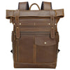 Leder Laptop Rucksack 16,5L Valeron – Business Backpack aus Echtleder