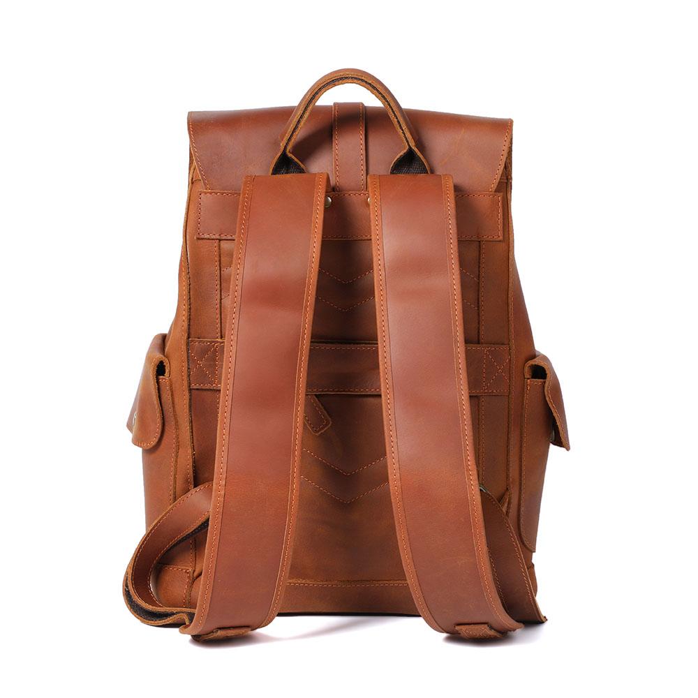 Tasche aus Leder – Vintage Laptoprucksack für Alltag & Reise