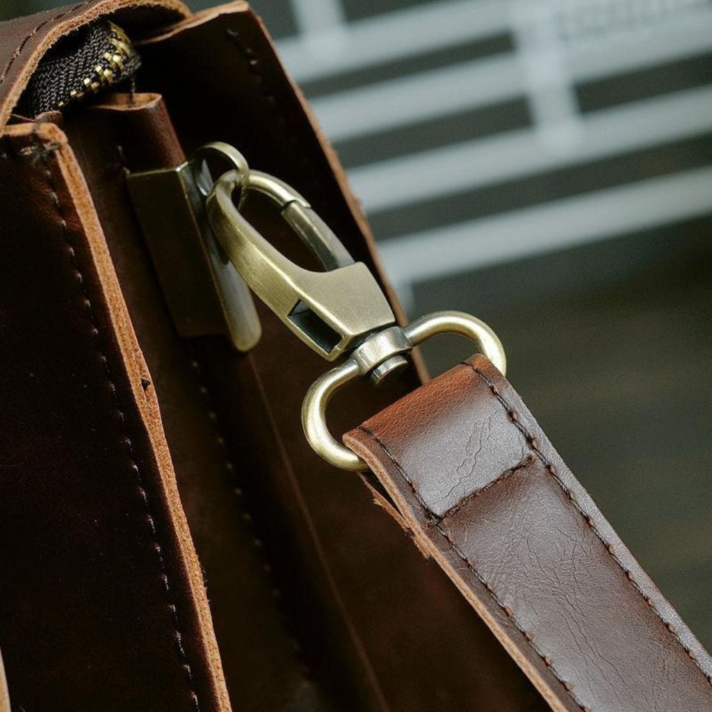 Vegane Messenger Tasche Herba Verde – Nachhaltig & Wasserabweisend 6L