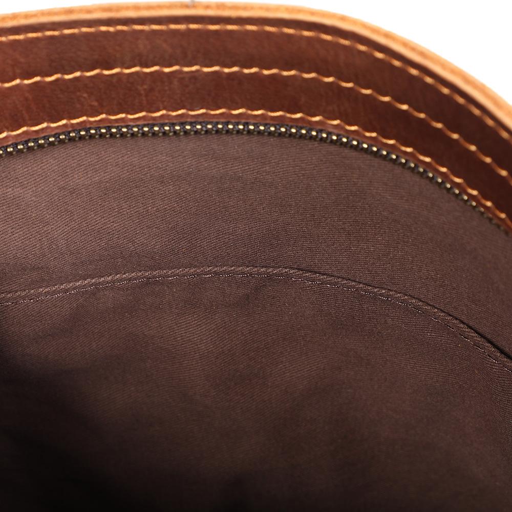 Kleiner Leder Rucksack 10L Ithvara – Vintage Rucksack aus Leder