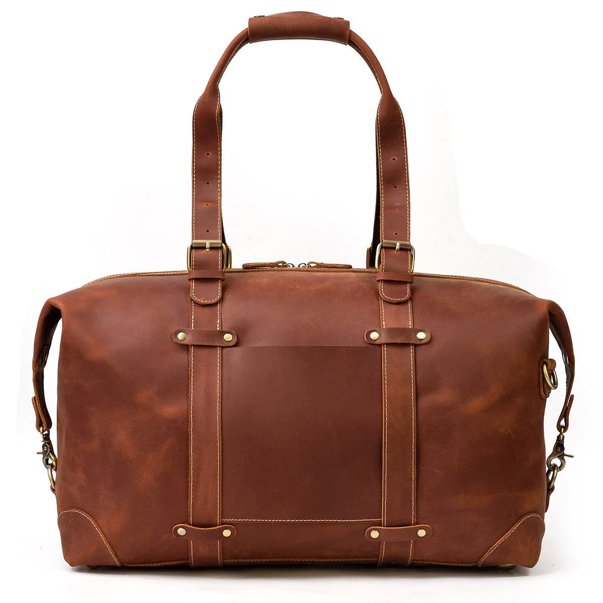 Reisetasche aus Leder 34L – Vintage Panamatasche für stilvolles Reisen