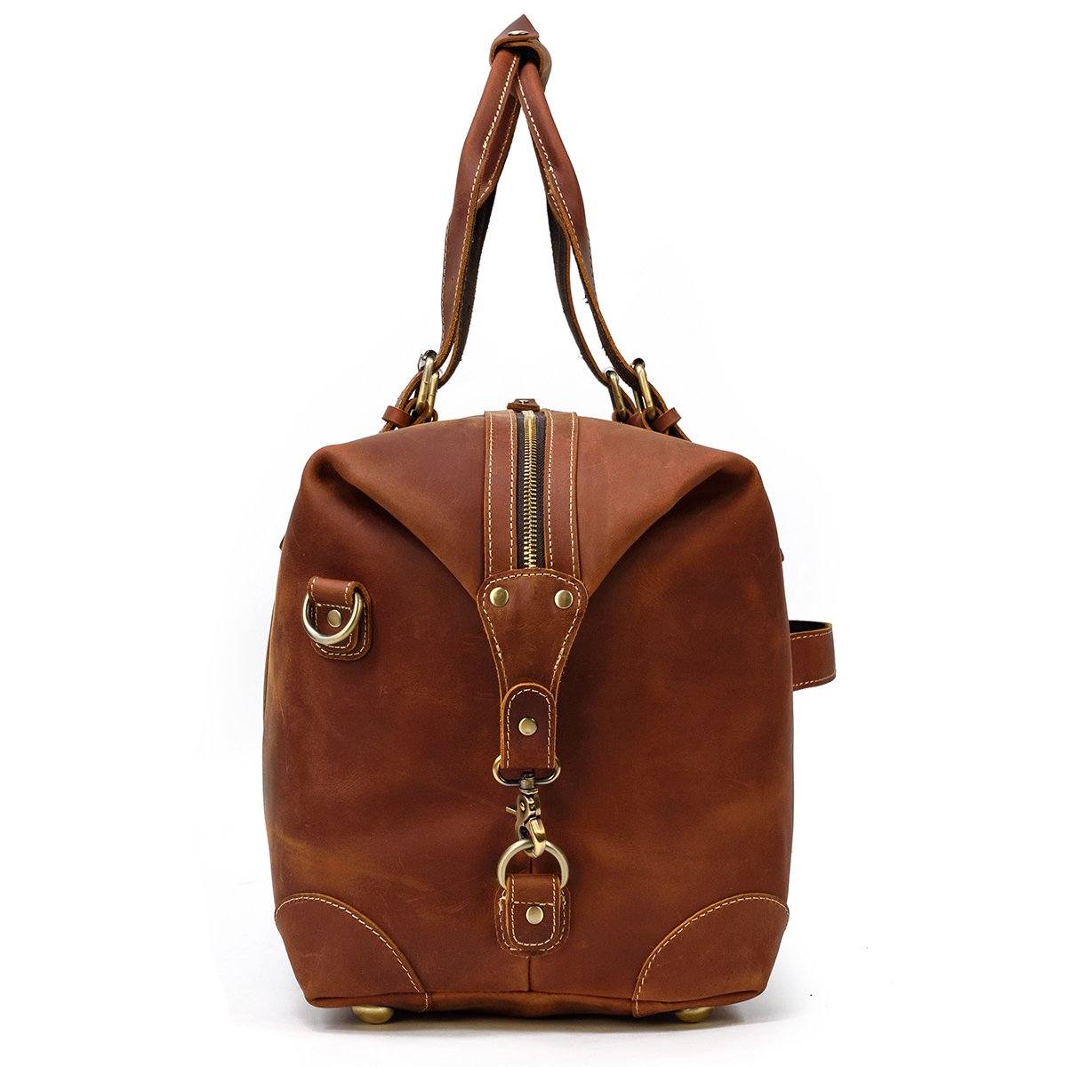 Reisetasche aus Leder 34L – Vintage Panamatasche für stilvolles Reisen