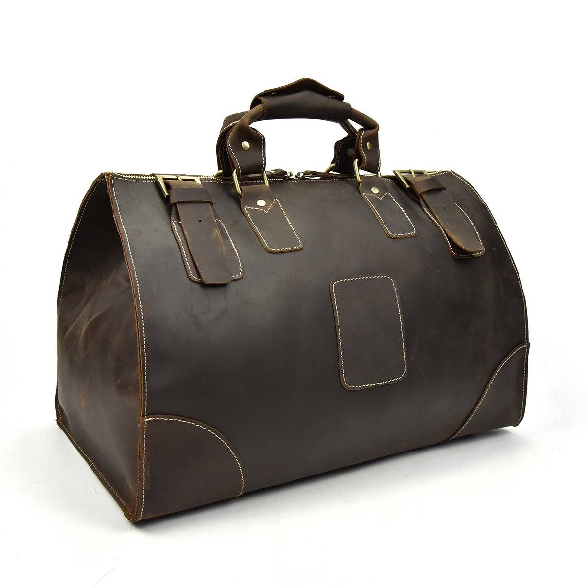 Reisetasche aus Leder 35L – Vintage Weekender