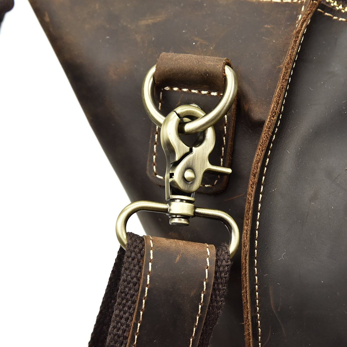 Reisetasche aus Leder 35L – Vintage Weekender