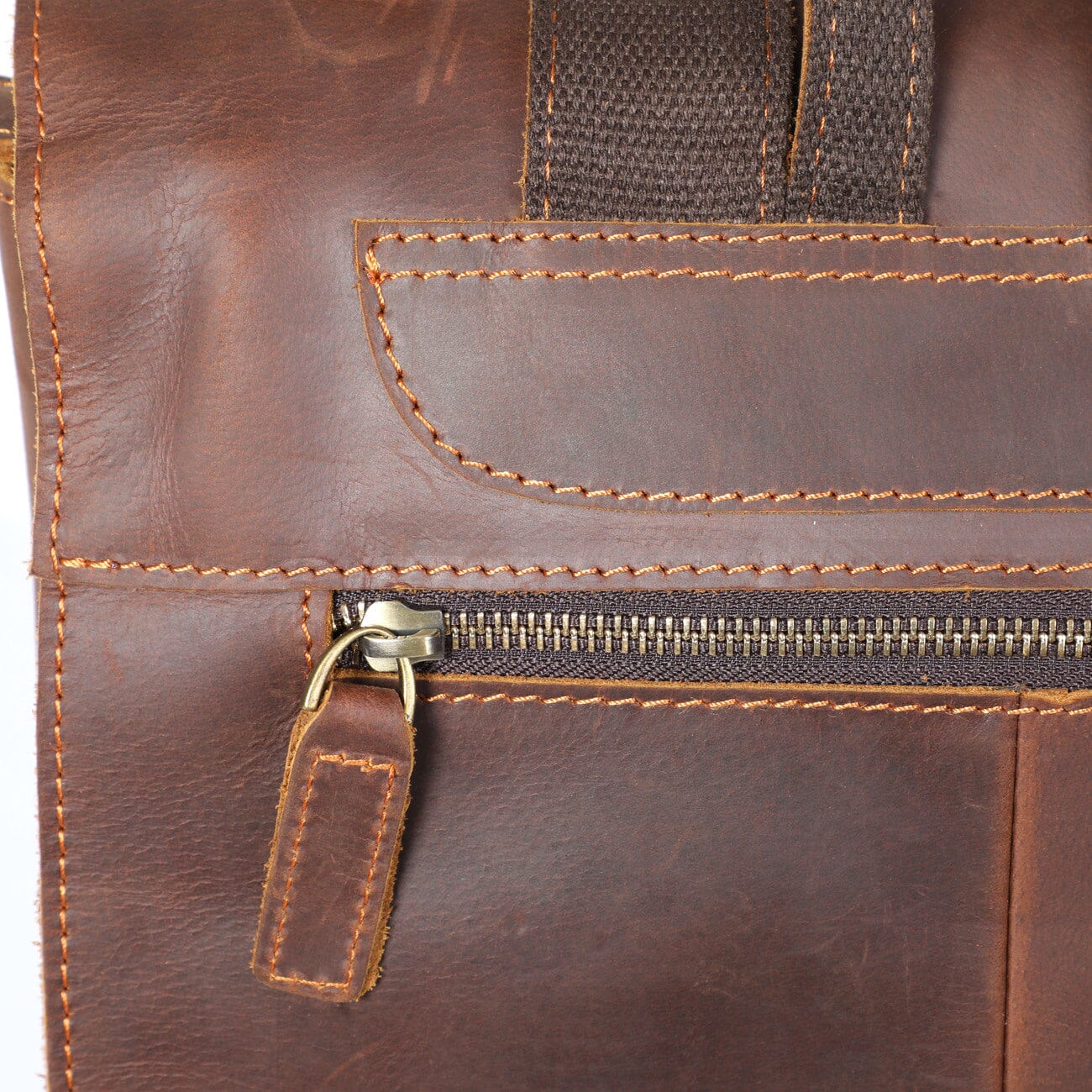 Vollnarben Leder Rucksack 15L Kapreo – Crazy Horse Vintage Backpack