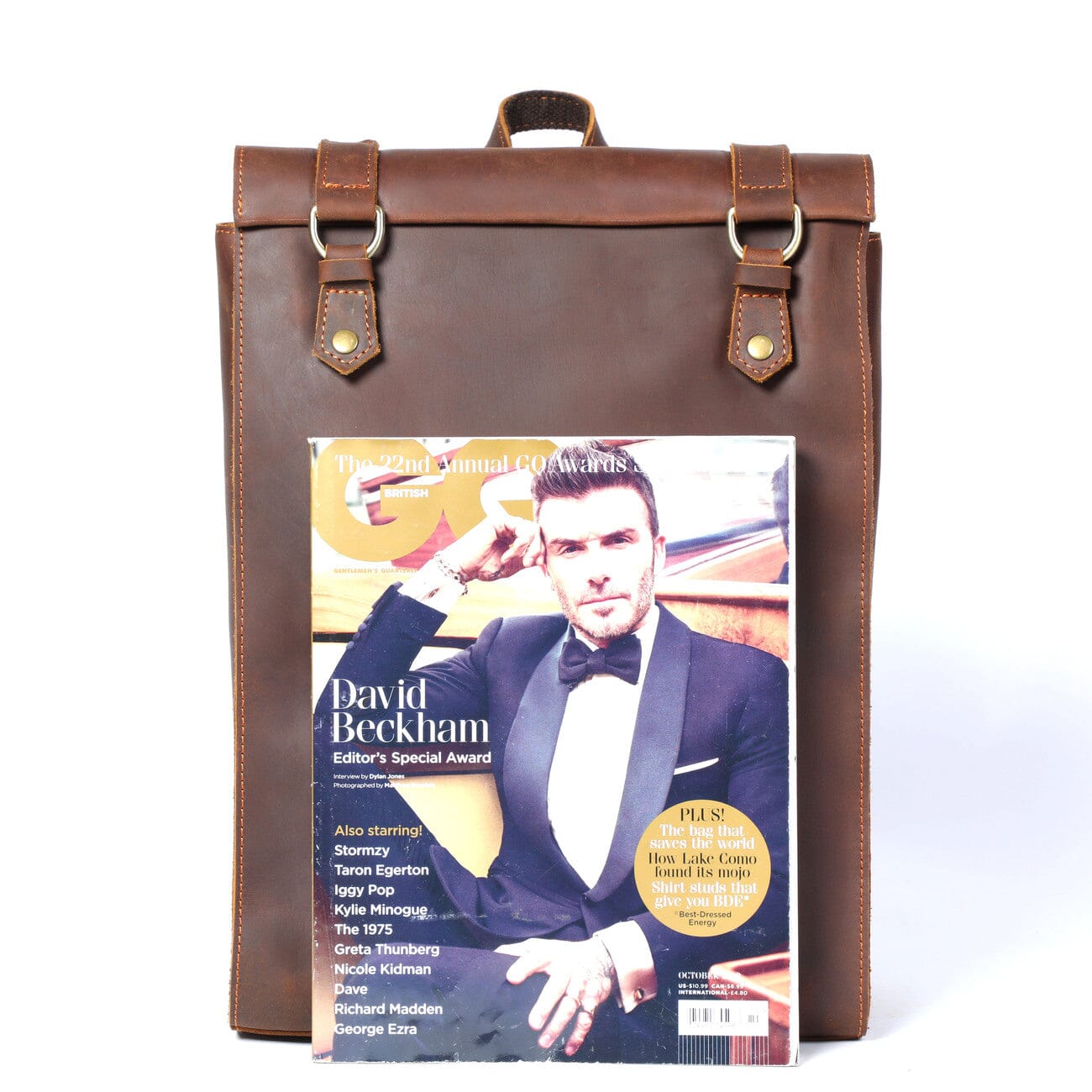 Vollnarben Leder Rucksack 15L Kapreo – Crazy Horse Vintage Backpack