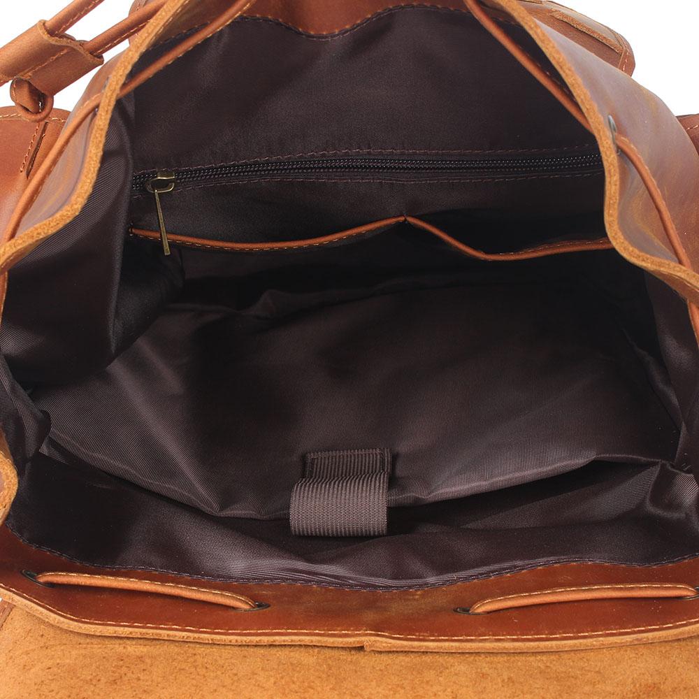 Leather Travel Backpack Ravenridge 25L – Vintage Lederrucksack Herren