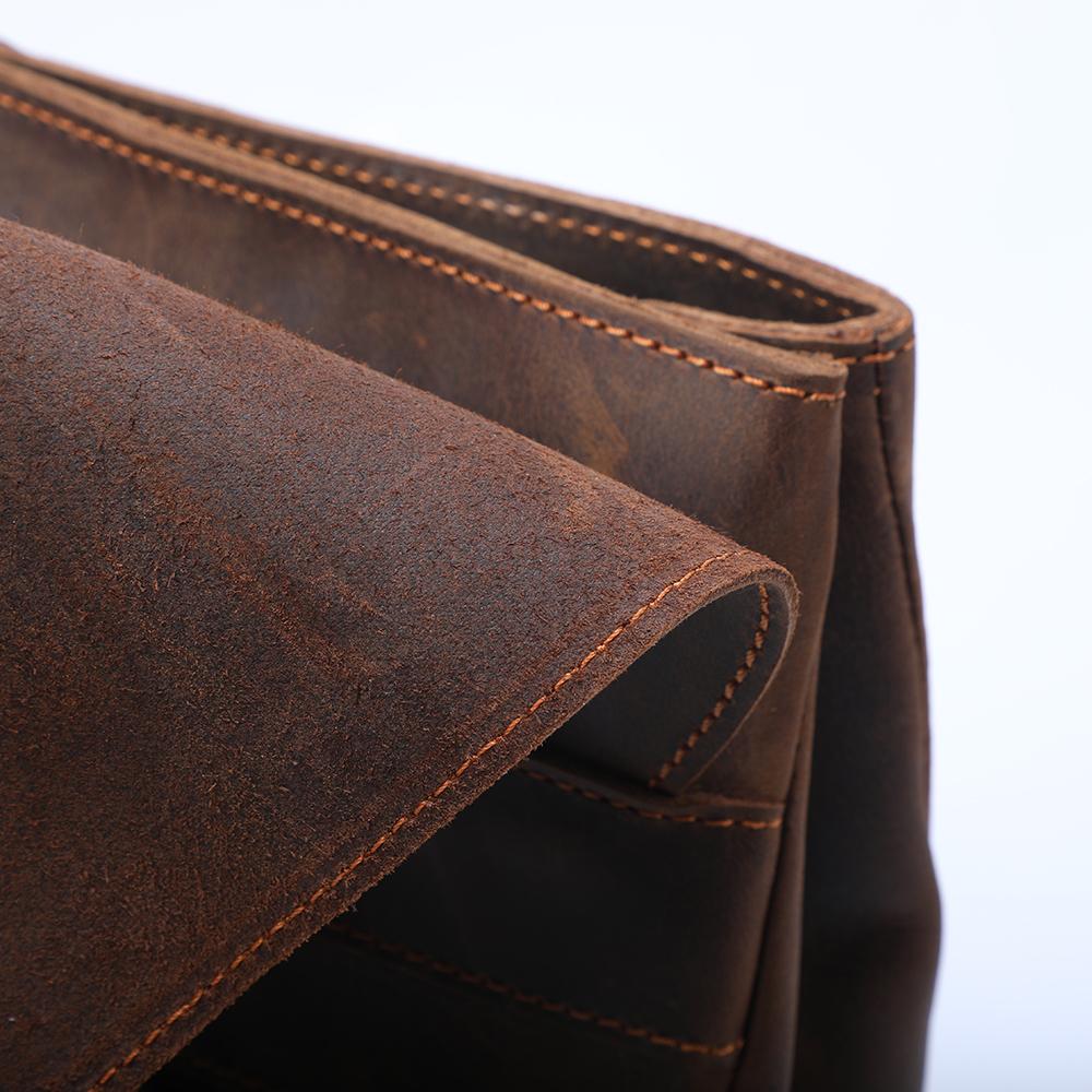 Vintage Leder Rucksack 10L Alvaro – Kompakt & Reisefreundlich