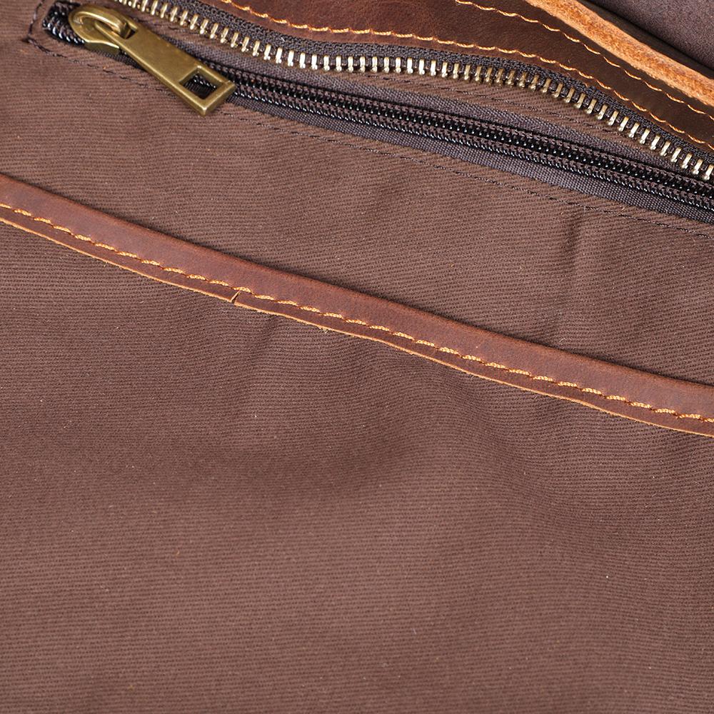 Kleiner Leder Rucksack 10L Ithvara – Vintage Rucksack aus Leder