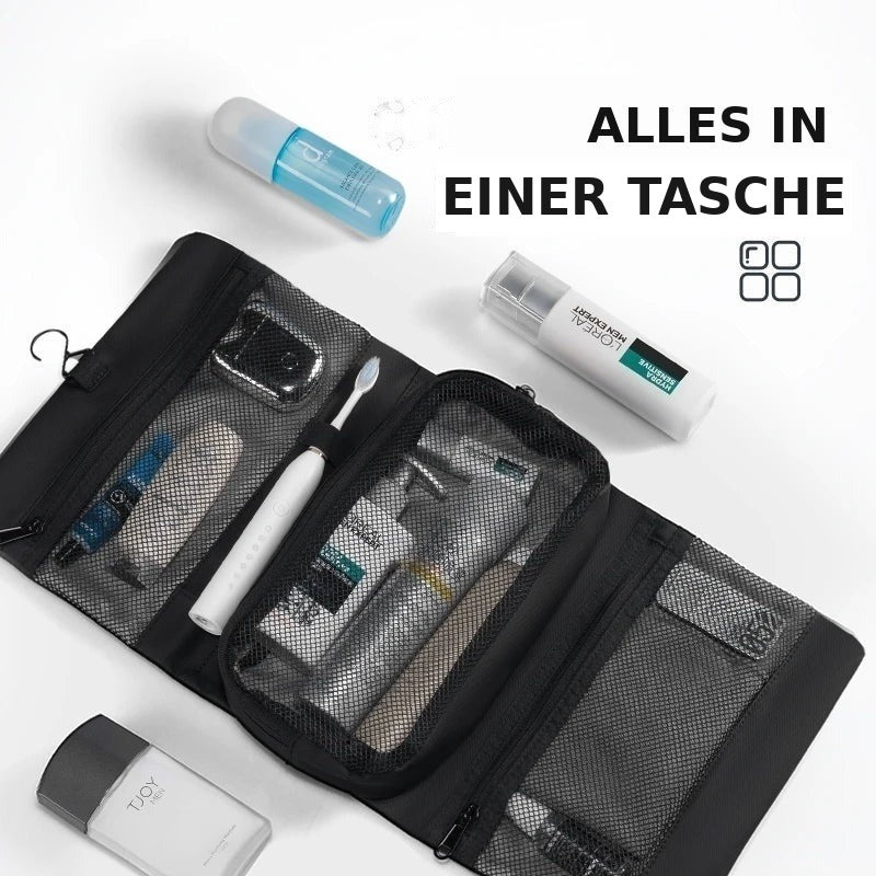 MARK RYDEN Kulturtasche zum Aufhängen – faltbar & wasserabweisend