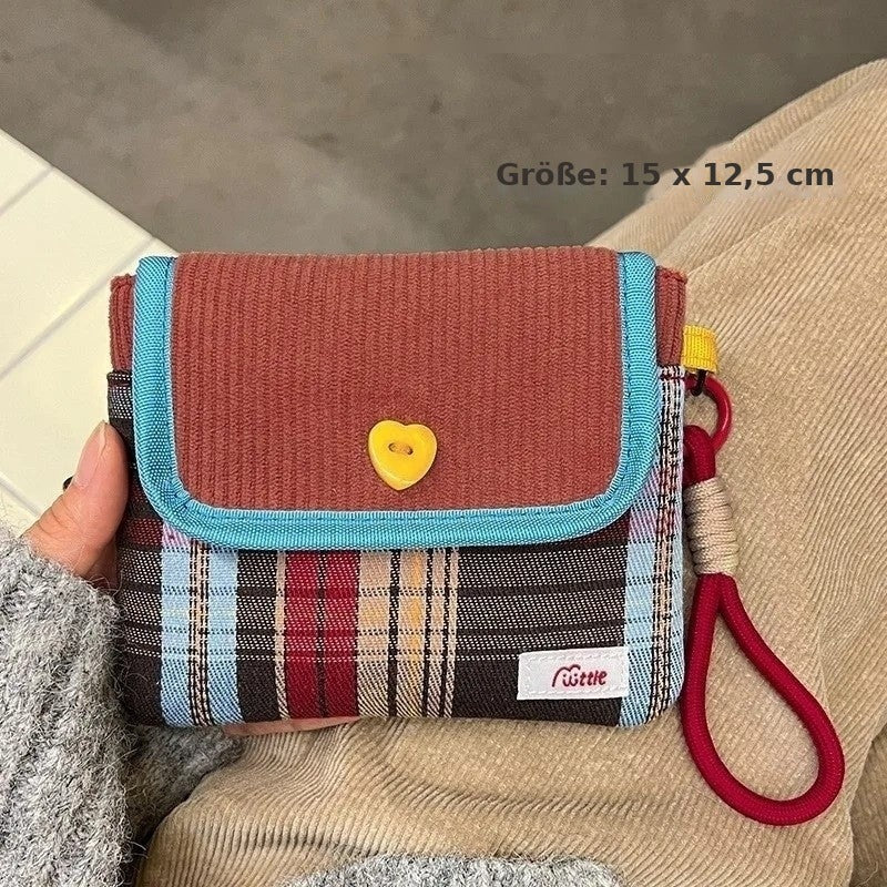 Kosmetiktasche mit Fächern – Reise-Organizer mehrfarbig