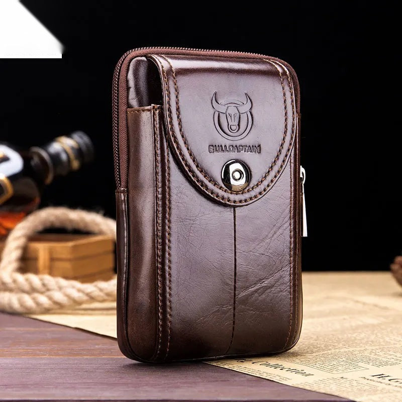 Leder-Gürteltasche Herren – Militär-Style & Molle-System