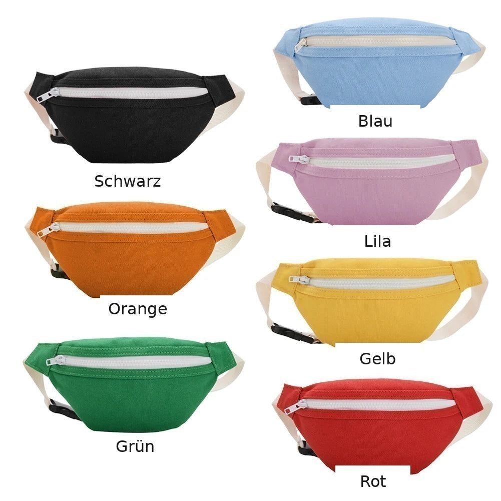Bauchtasche Kinder Canvas – Leicht & Elegant für Mädchen