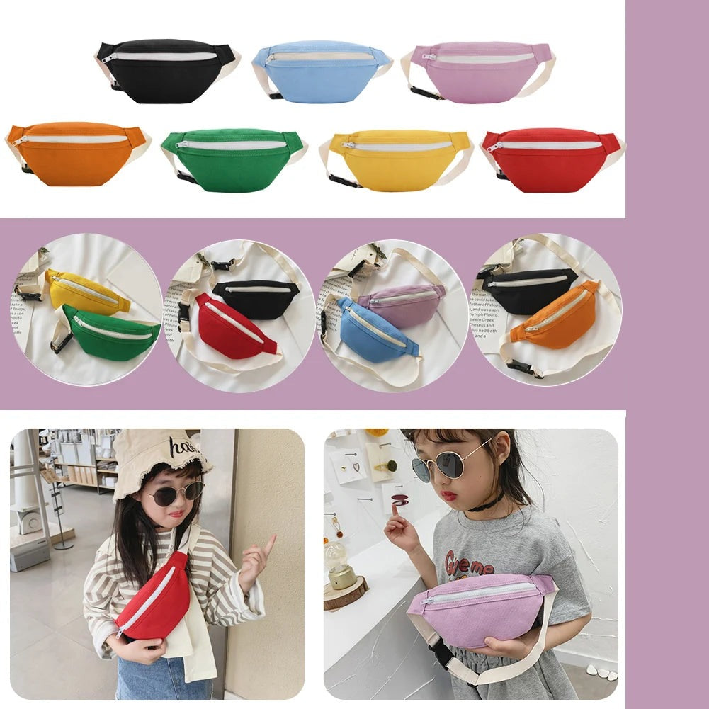 Bauchtasche Kinder Canvas – Leicht & Elegant für Mädchen