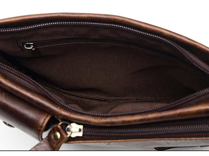 Leder-Gürteltasche Herren – kompakt & reisefreundlich