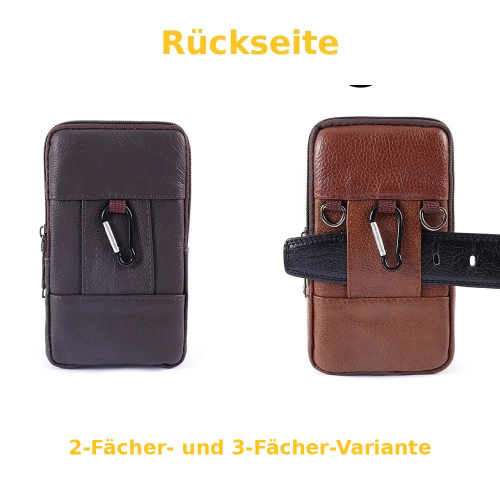 Leder-Gürteltasche Herren – Multifunktional & Geräumig