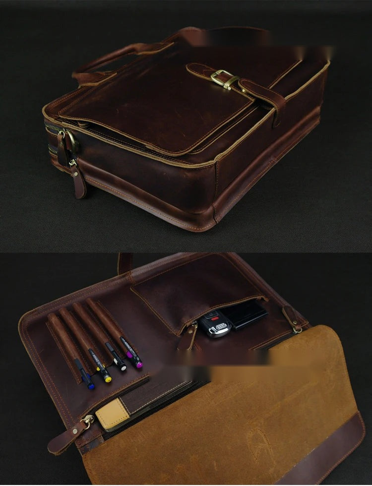 Aktentasche Leder Herren – Business & Laptop