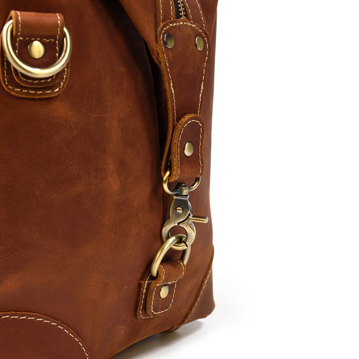 Reisetasche aus Leder 34L – Vintage Panamatasche für stilvolles Reisen