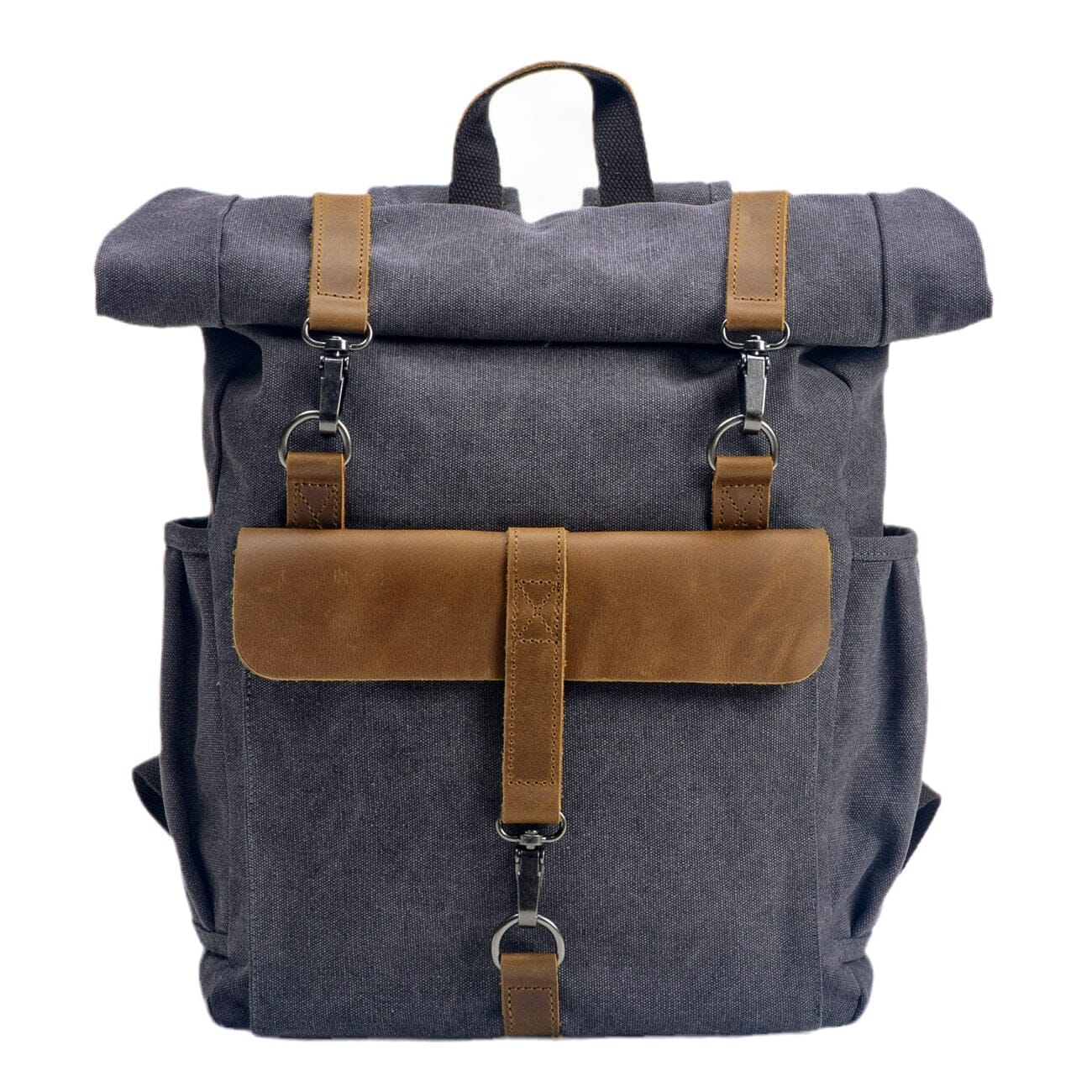 Canvas Tasche Vintage AMSTERDAM – Retro Rucksack mit Laptopfach
