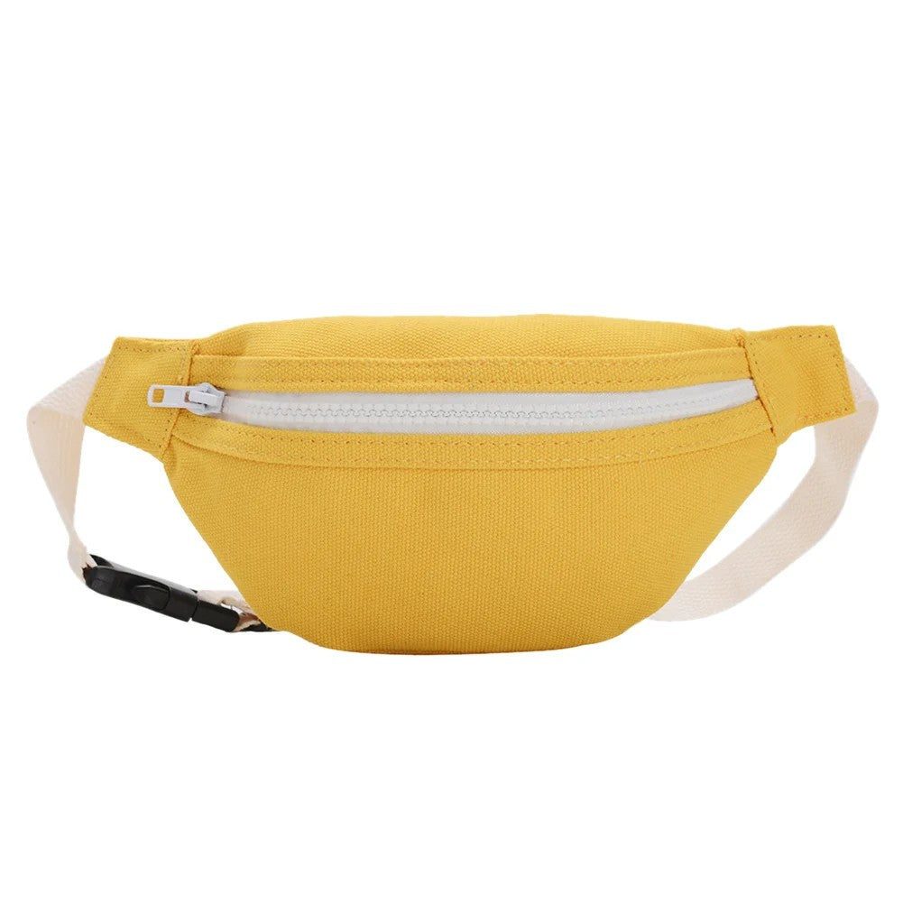 Bauchtasche Kinder Canvas – Leicht & Ele – Gelb