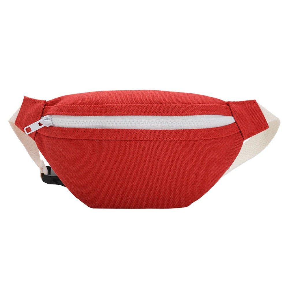Bauchtasche Kinder Canvas – Leicht & Ele – Rot