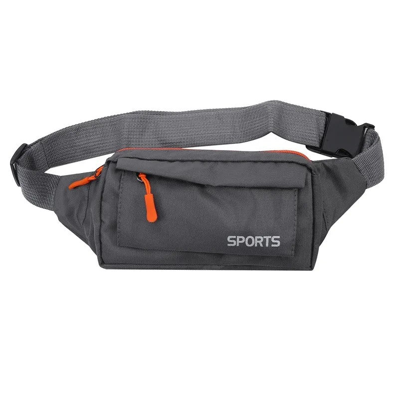 Bauchtasche Canvas – wasserabweisend & s – Grau
