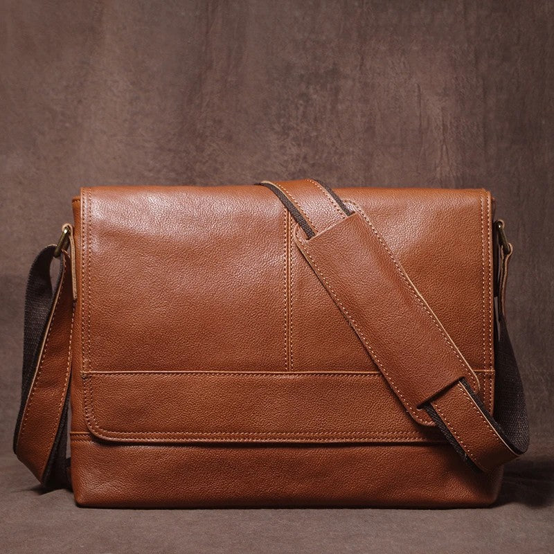 Aktentasche Leder Herren – Vintage Rinds – Braun