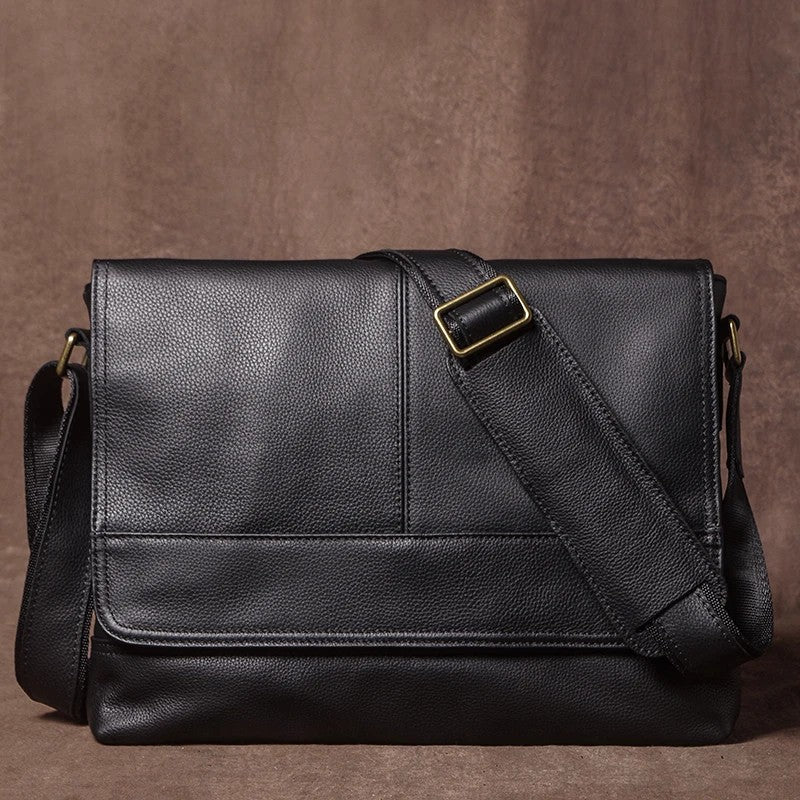 Aktentasche Leder Herren – Vintage Rinds – Schwarz