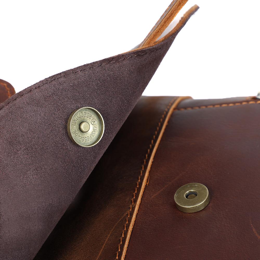Kleiner Leder Rucksack 10L Ithvara – Vintage Rucksack aus Leder