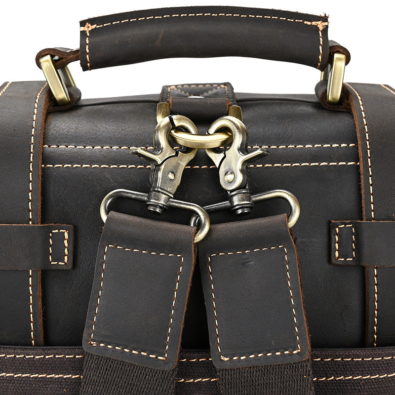 Damen Leder Rucksack 20L Evoria – Vintage Rucksack aus Echtleder