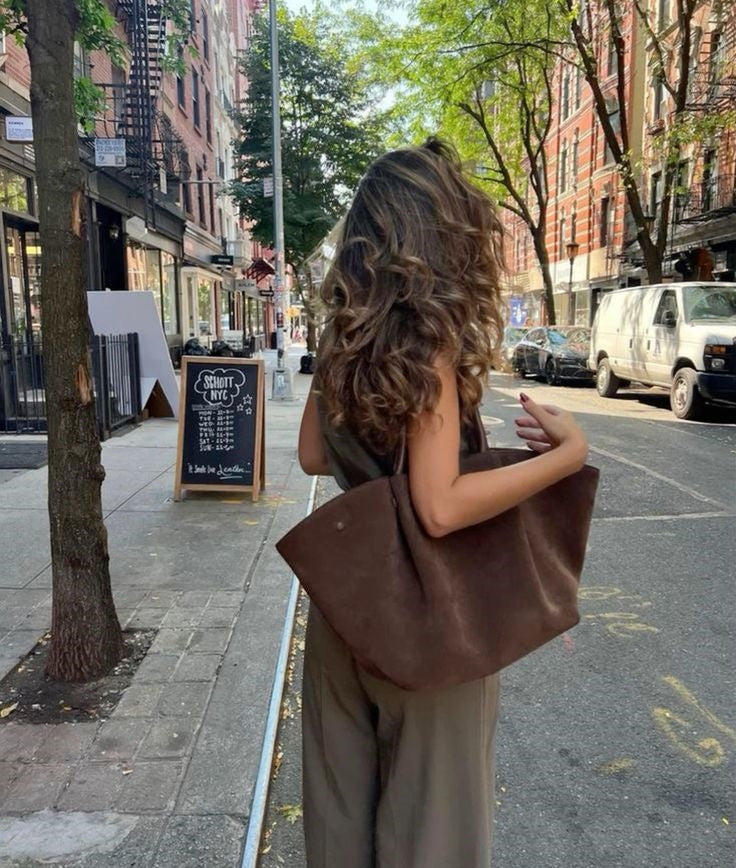 Vegan Wildleder Tote – Elegant & Praktisch für Jeden Anlas