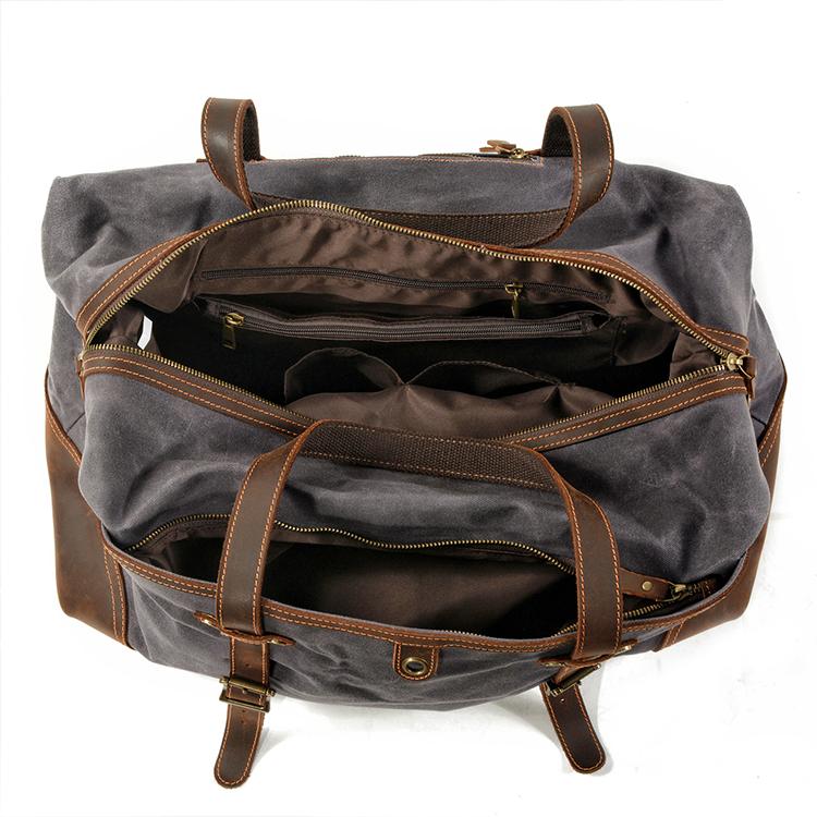 Weekend Bag Canvas Ungarn – Vintage Reisetasche 35L