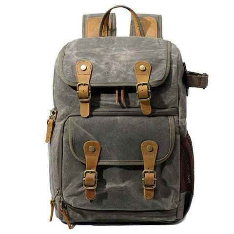 Canvas Kamera Rucksack 13L – Vintage Foto Rucksack BERGHAIN