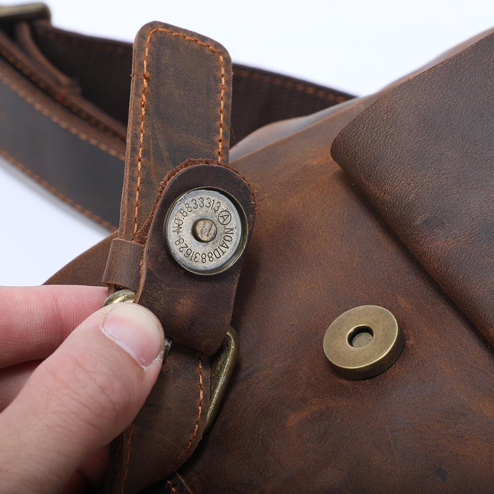 Vintage Leder Rucksack 10L Alvaro – Kompakt & Reisefreundlich
