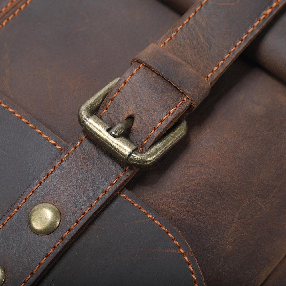 Vintage Leder Rucksack 10L Alvaro – Kompakt & Reisefreundlich