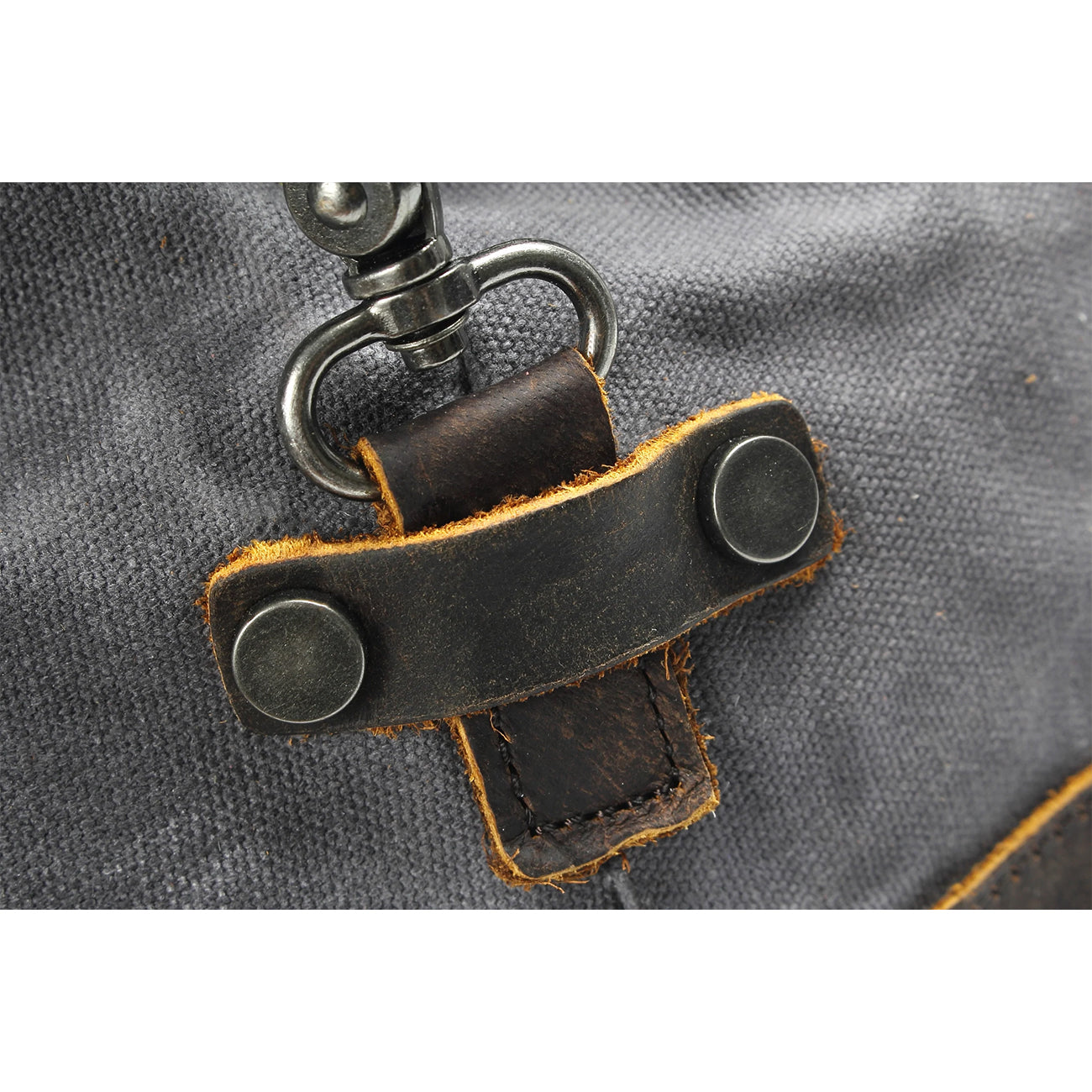 Duffel Bag Canvas Finland – Vintage Reisetasche aus Leder & Canvas