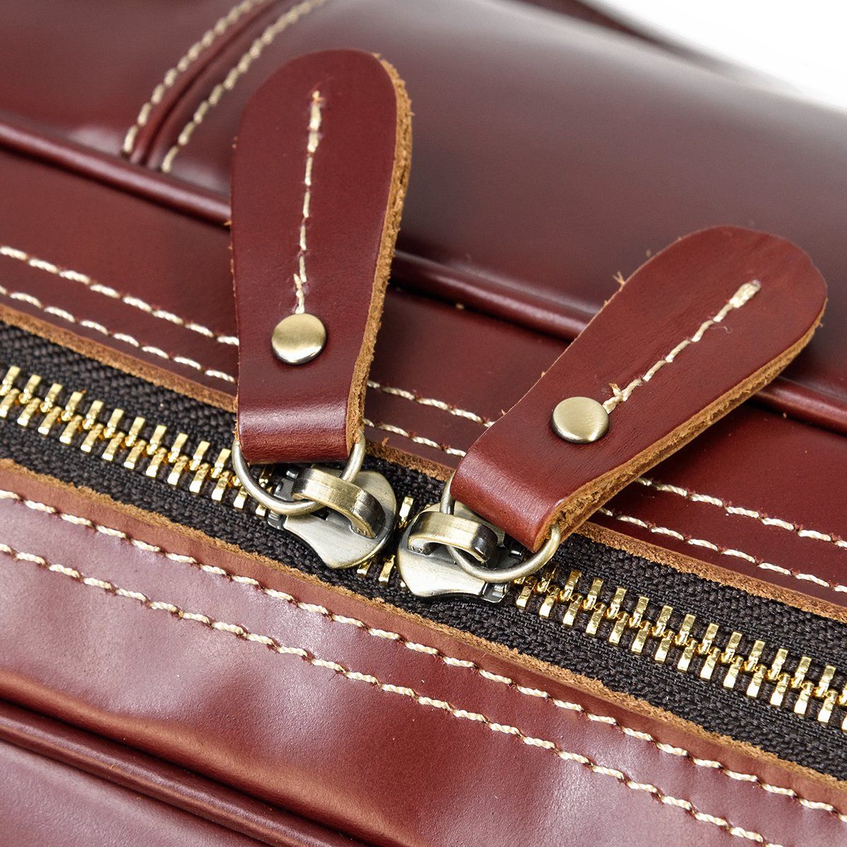 Leather Weekender Bag – Vintage 35L Weekender für Stilreisen