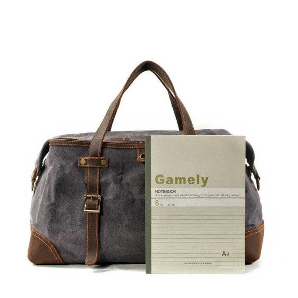 Weekend Bag Canvas Ungarn – Vintage Reisetasche 35L