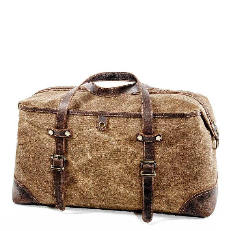 Weekend Bag Canvas Ungarn – Vintage Reisetasche 35L