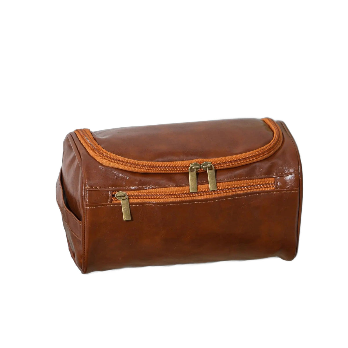 Kulturtasche Leder zum Aufhängen – groß & praktisch