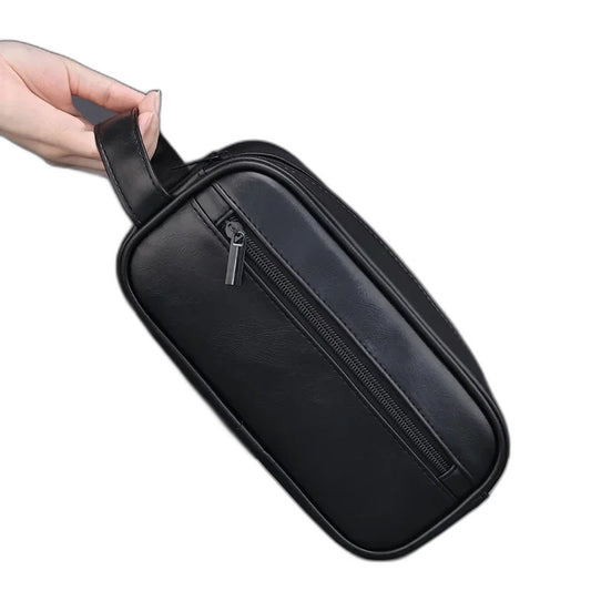 Kulturtasche Leder Herren – groß & handlich